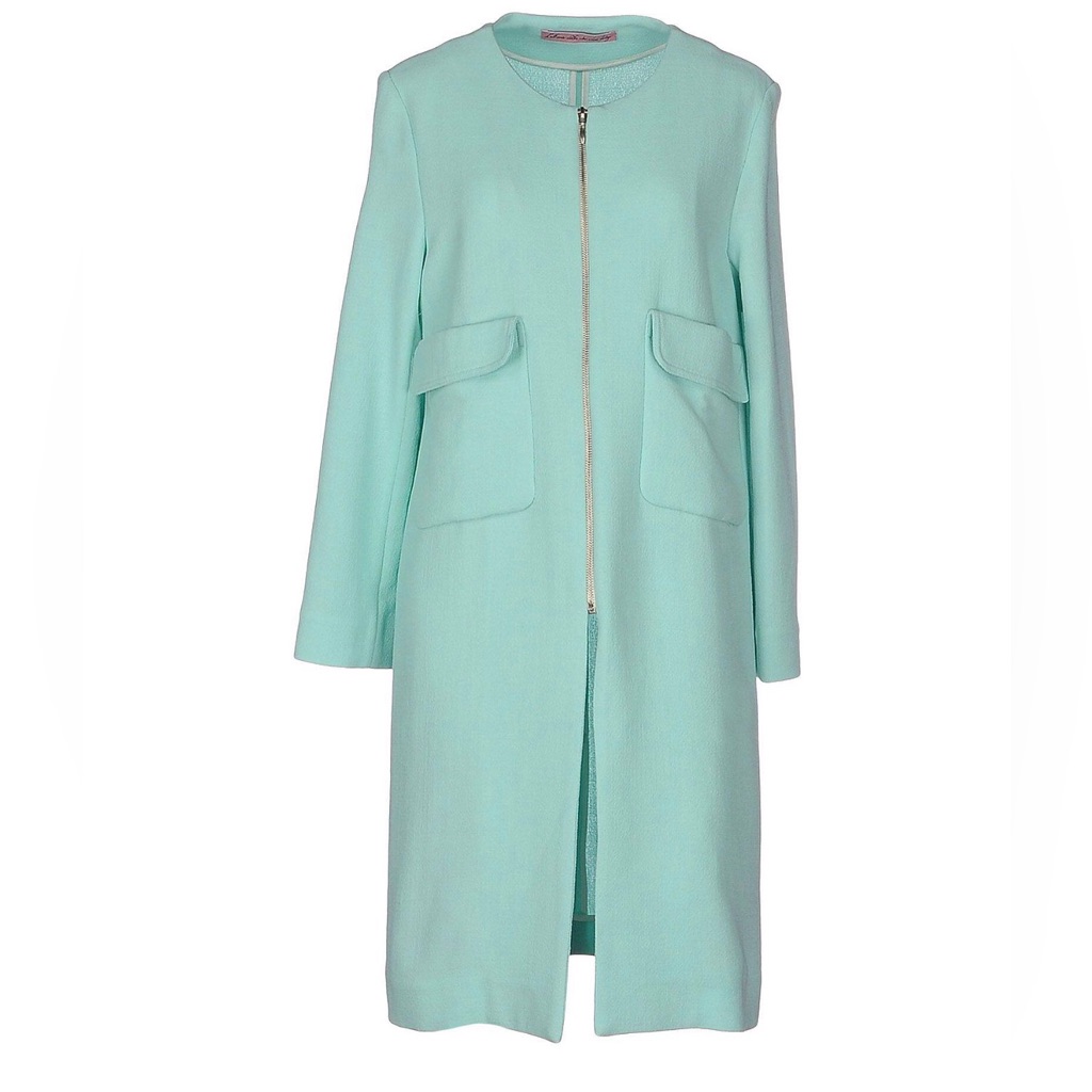 Mint Green Long Blazer / Lightweight Jacket